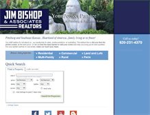 Tablet Screenshot of jimbishop.com